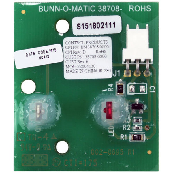 Bunn Control Board Kit For Bunn - Part# Bu38708.1000 BU38708.1000